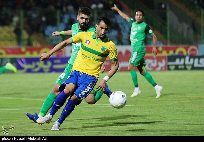 لیگ برتر فوتبال، تساوی فولاد مقابل صنعت نفت در ثانیه های پایانی